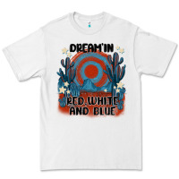 White dream' in red white and blue Premium Tee - MaliasSmallBusiness