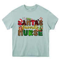 Arona santas favorite nurse Heavy Core Tee - AdoDesignShop