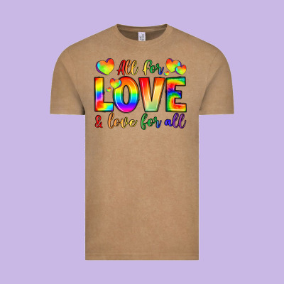 All For Love And Love For Love Vintage Tee Designed By Lillyallendesigns