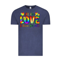 Vintage Denim all for love and love for love Vintage Tee - LillyAllenDesigns