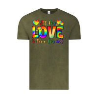 Vintage Olive all for love and love for love Vintage Tee - LillyAllenDesigns