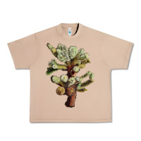 Burro Cholla Tree Cactus Urban Heavy Tee - LillyAllenDesigns