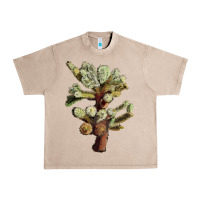 French Oak Cholla Tree Cactus Urban Heavy Tee - LillyAllenDesigns