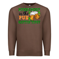 Chestnut everybody in the pub gettin tipsy Premium Sweatshirt - FaDigitalArtStudio