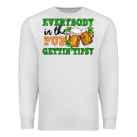 Oatmeal Heather everybody in the pub gettin tipsy Premium Sweatshirt - FaDigitalArtStudio