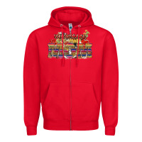 Red Mexican Mom Mexico Zipper Hoodie - HowdyJamesFarm
