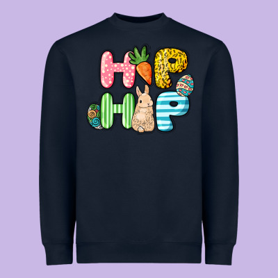 Hip Hop Easter Heavyweight Sweatshirt Designed By Nancycooperartshop