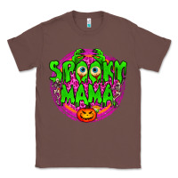 Chestnut spooky mama Classic Tee - BundleAndBundleShop