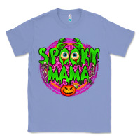 Colony Blue spooky mama Classic Tee - BundleAndBundleShop