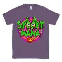 Lavender spooky mama Classic Tee - BundleAndBundleShop