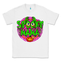 White spooky mama Classic Tee - BundleAndBundleShop