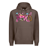Coffee xoxo cow valentine's day Premium Hoodie - OliviaCreatesArt