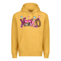 Mustard xoxo cow valentine's day Premium Hoodie - OliviaCreatesArt