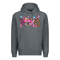 Rock xoxo cow valentine's day Premium Hoodie - OliviaCreatesArt