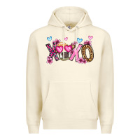 Sandshell xoxo cow valentine's day Premium Hoodie - OliviaCreatesArt