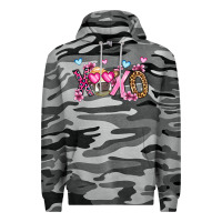Slate Camo xoxo cow valentine's day Premium Hoodie - OliviaCreatesArt