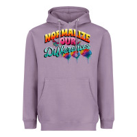 Lavender Normalize our differences Autism Heavyweight Hoodie - FaDigitalArtStudio