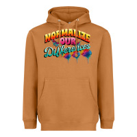 Meerkat Normalize our differences Autism Heavyweight Hoodie - FaDigitalArtStudio