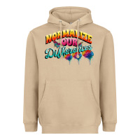 Mushroom Normalize our differences Autism Heavyweight Hoodie - FaDigitalArtStudio