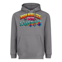 Storm Normalize our differences Autism Heavyweight Hoodie - FaDigitalArtStudio