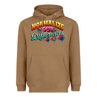 Normalize Our Differences Autism Heavyweight Hoodie | Teevron