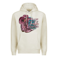 Oatmeal Heather Walk By Faith Not By Sight Premium Hoodie - JahusDesignShop