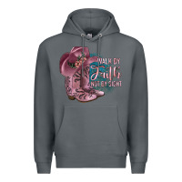 Rock Walk By Faith Not By Sight Premium Hoodie - JahusDesignShop