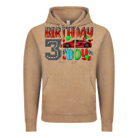 Vintage Coffee birthday boy 3 Vintage Hoodie - BundleAndBundleShop