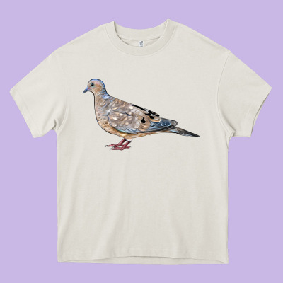 American Dove Heavy Core Tee Designed By Lillyallendesigns