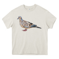 Cream American Dove Heavy Core Tee - LillyAllenDesigns