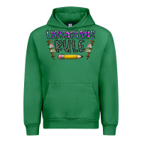 Emerald librarians rule Urban Hoodie - CowhideDigitalArt