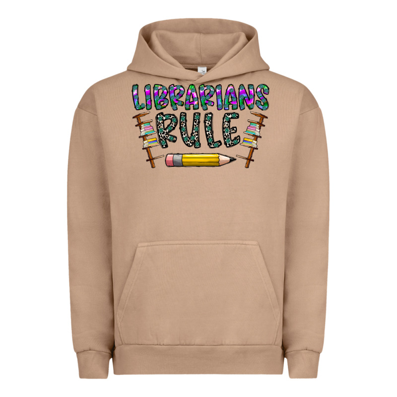 Librarians Rule Urban Hoodie by CowhideDigitalArt | Teevron
