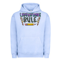 Pigment Grape Ice librarians rule Urban Hoodie - CowhideDigitalArt