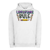 Pigment Lunar Rock librarians rule Urban Hoodie - CowhideDigitalArt