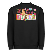 He Is Risen Heavyweight Sweatshirt | Teevron