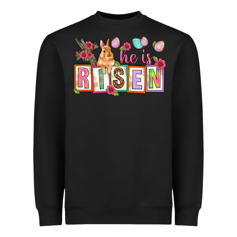 He Is Risen Heavyweight Sweatshirt by NancyCooperArtShop | Teevron