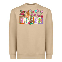 Mushroom He is risen Heavyweight Sweatshirt - NancyCooperArtShop