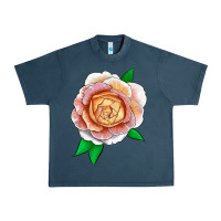 Midnight Navy Fun In The Sun Rose Urban Heavy Tee - LillyAllenDesigns