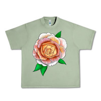 Oil Green Fun In The Sun Rose Urban Heavy Tee - LillyAllenDesigns
