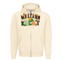 Sandshell Western lucky St. Patrick's Day Zipper Hoodie - CowGirlArtShop