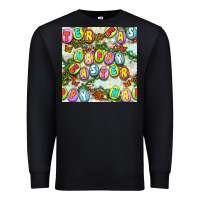 Black Happy Easter Seamless Pattern Premium Sweatshirt - BundleAndBundleShop