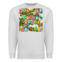 Dove Grey Happy Easter Seamless Pattern Premium Sweatshirt - BundleAndBundleShop