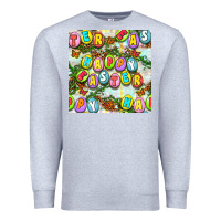 Heather Grey Happy Easter Seamless Pattern Premium Sweatshirt - BundleAndBundleShop