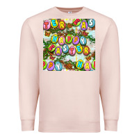 Pale Pink Happy Easter Seamless Pattern Premium Sweatshirt - BundleAndBundleShop