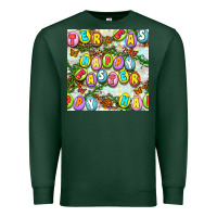 Sports Green Happy Easter Seamless Pattern Premium Sweatshirt - BundleAndBundleShop