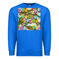 True Royal Happy Easter Seamless Pattern Premium Sweatshirt - BundleAndBundleShop