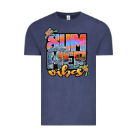 Vintage Denim sum mer vibes Vintage Tee - JahusDesignShop