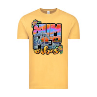Vintage Mustard sum mer vibes Vintage Tee - JahusDesignShop