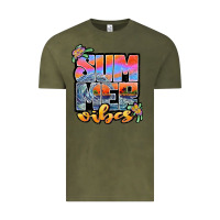 Vintage Olive sum mer vibes Vintage Tee - JahusDesignShop