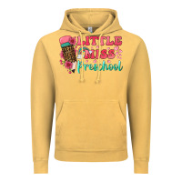 Vintage Mustard little miss preschool Vintage Hoodie - BundleAndBundleShop